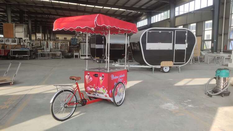 ice cream cart freezer