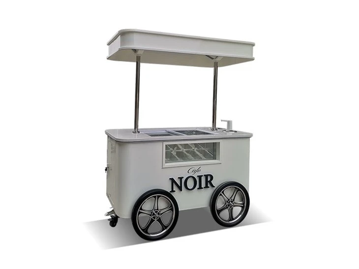 Ice Cream Cart With Freezer