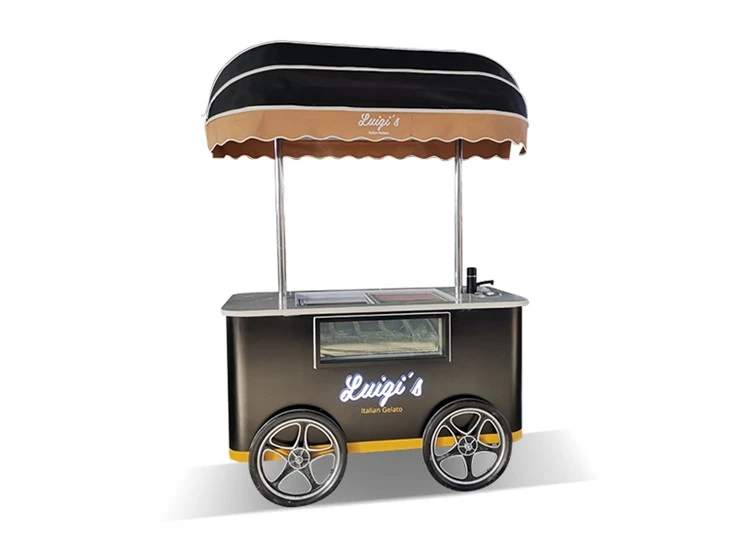 Italian Ice Cream Cart For Sale